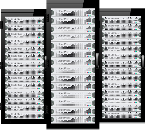 LiquidPixels hosted server infrastructure
