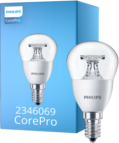 Philips CorePro packaging, rendered from product data